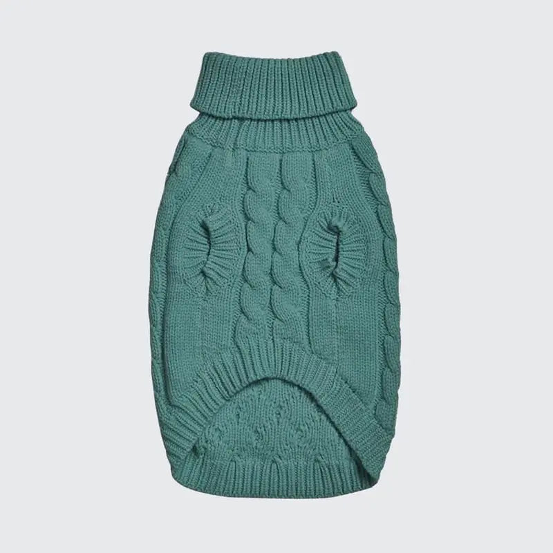Spark Paws Ultra Soft Knit Dog Sweaters - Premium Cable Knit, Tailored Stretch Fit, Easy-Potty Design, Durable & Functional for French Bulldogs, Pitbulls, Pugs, Bulldogs