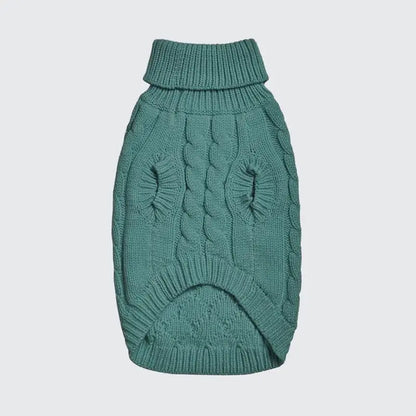 Spark Paws Ultra Soft Knit Dog Sweaters - Premium Cable Knit, Tailored Stretch Fit, Easy-Potty Design, Durable & Functional for French Bulldogs, Pitbulls, Pugs, Bulldogs