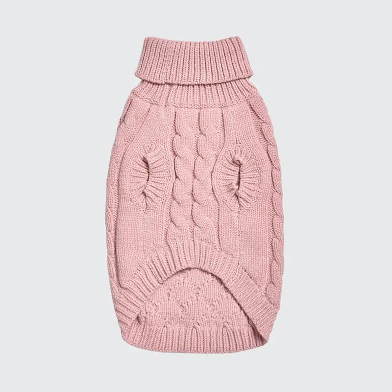 Spark Paws Ultra Soft Knit Dog Sweaters - Premium Cable Knit, Tailored Stretch Fit, Easy-Potty Design, Durable & Functional for French Bulldogs, Pitbulls, Pugs, Bulldogs