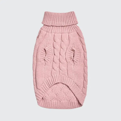 Spark Paws Ultra Soft Knit Dog Sweaters - Premium Cable Knit, Tailored Stretch Fit, Easy-Potty Design, Durable & Functional for French Bulldogs, Pitbulls, Pugs, Bulldogs