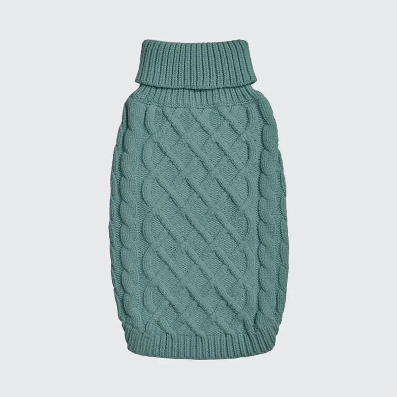 Spark Paws Ultra Soft Knit Dog Sweaters - Premium Cable Knit, Tailored Stretch Fit, Easy-Potty Design, Durable & Functional for French Bulldogs, Pitbulls, Pugs, Bulldogs