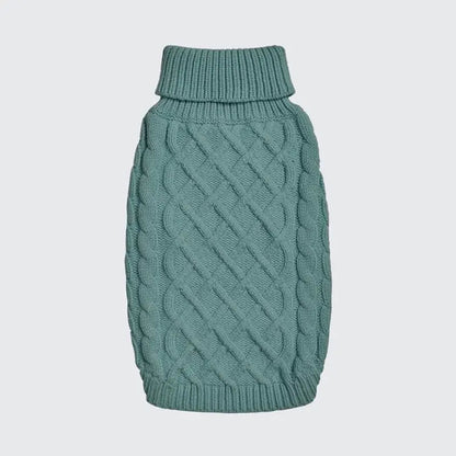 Spark Paws Ultra Soft Knit Dog Sweaters - Premium Cable Knit, Tailored Stretch Fit, Easy-Potty Design, Durable & Functional for French Bulldogs, Pitbulls, Pugs, Bulldogs